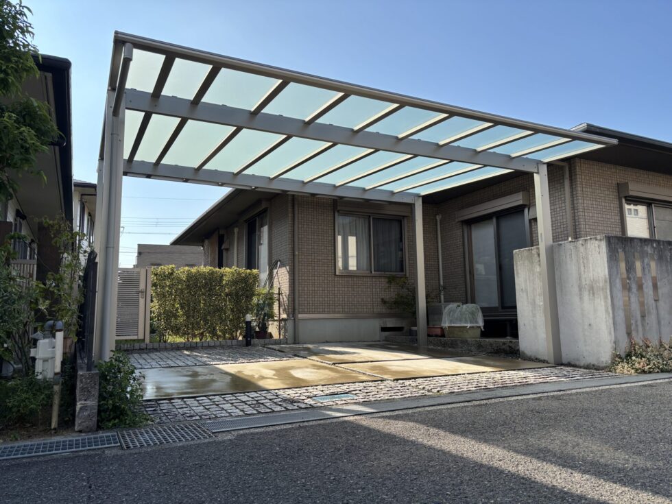 カーポート施工