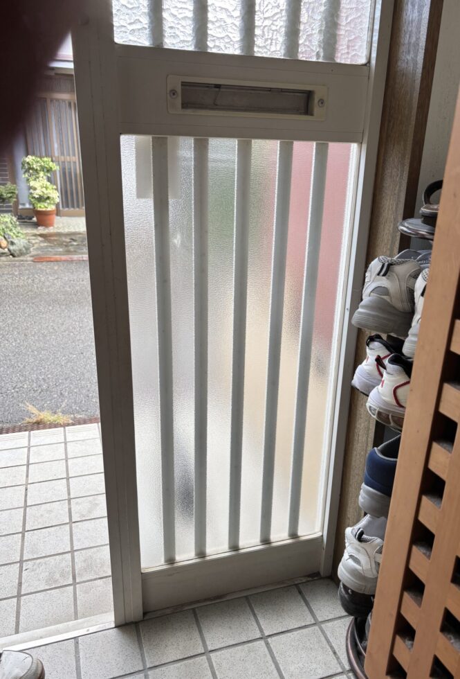 ガラス修理